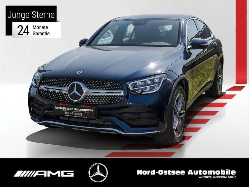 Cavansitblau metallic Gebraucht 2023 Mercedes GLC220 AMG Coupé | 46.990 € - Bild 1/4