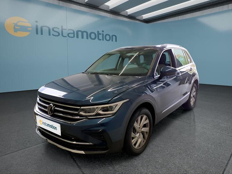 Blau Gebraucht 2023 VW Tiguan SUV | 38.799 € (Fairer Preis) - Bild 1/4