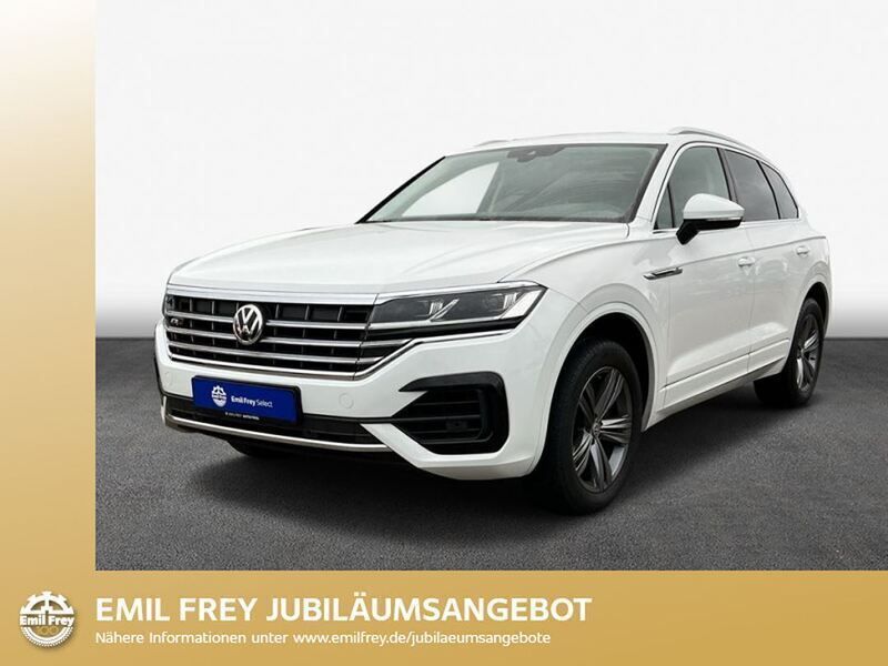 Pure white Gebraucht 2019 VW Touareg SUV | 42.960 € (Guter Preis) - Bild 1/4