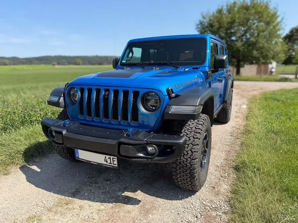 Gebraucht Jeep Wrangler Rubicon 381 PS (280 kW) 2021 Blau SUV