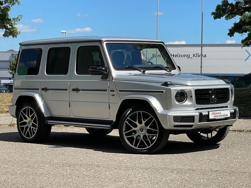 Iridiumsilber Gebraucht 2024 Mercedes G500 AMG SUV | 154.699 € (Superpreis) - Bild 1/4