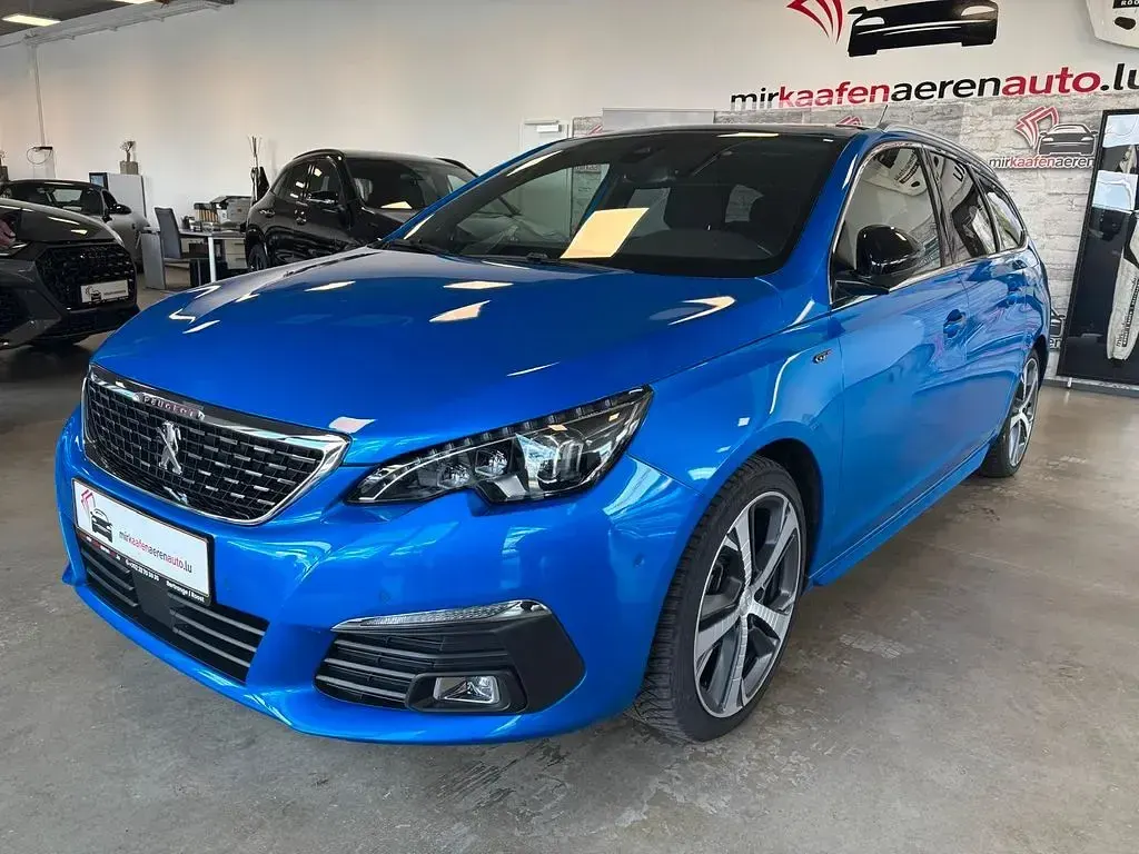Gebraucht Peugeot 308 SW GT 131 PS (96 kW) 2020 Blau Kombi