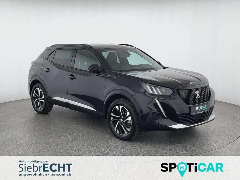 Schwarz Gebraucht 2023 Peugeot e-2008 GTi SUV | 22.970 € (Fairer Preis) - Bild 1/4