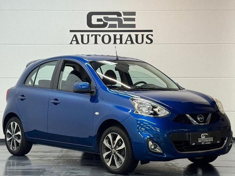 Blau Gebraucht 2014 Nissan Micra Acenta Kleinwagen | 9.490 € (Fairer Preis) - Bild 1/4