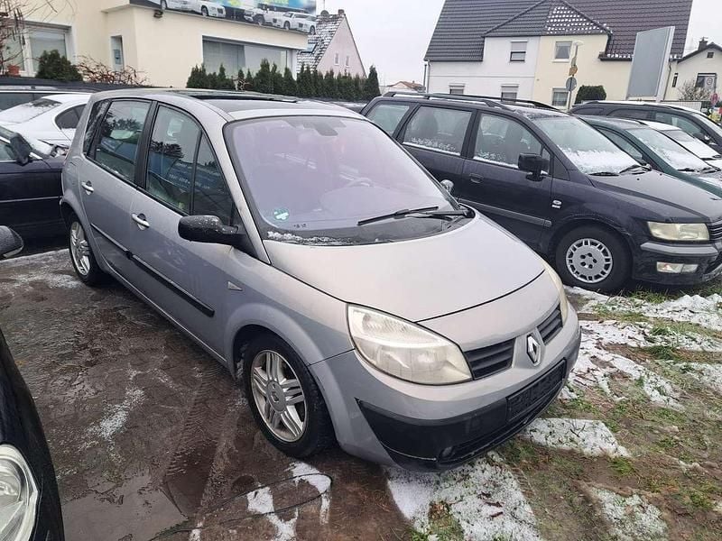 Gebraucht Renault Scénic 113 PS (83 kW) 2003 Silber Van / Kleinbus