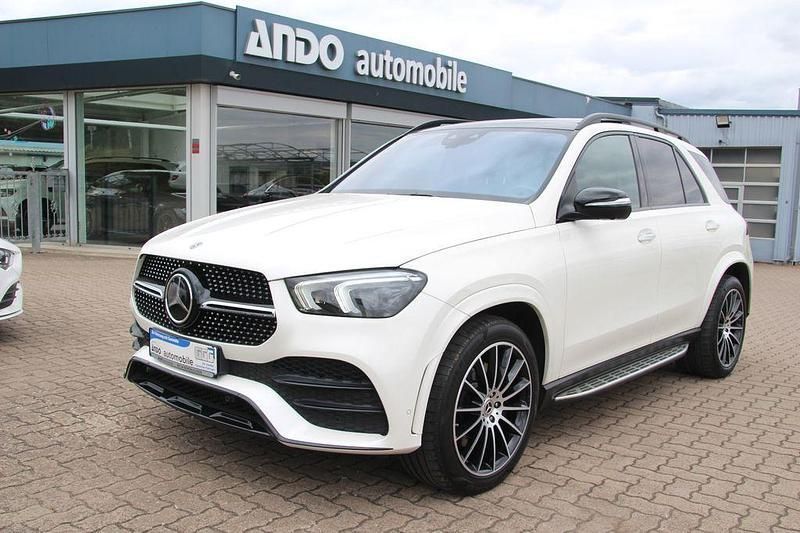 Diamantweiss metalliclack Gebraucht 2020 Mercedes GLE400 AMG line SUV | 52.900 € (Guter Preis) - Bild 1/4