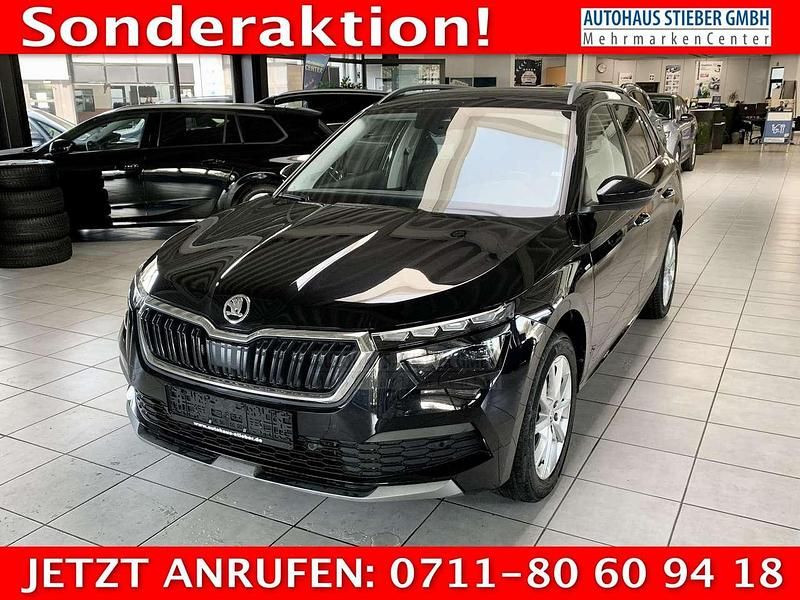 Schwarz Gebraucht 2021 Skoda Kamiq Ambition SUV | 22.970 € (Fairer Preis) - Bild 1/4