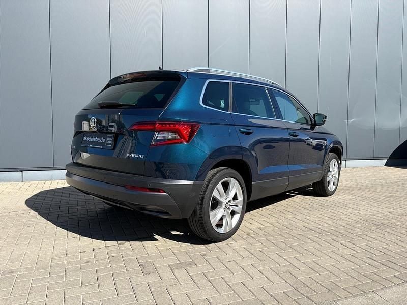 Gebraucht Skoda Karoq Style 150 PS (110 kW) 2018 Lavablau metallic SUV