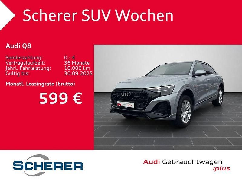 Satellitsilber metallic (metallic) Gebraucht 2025 Audi Q8 Design SUV | 64.900 € (Etwas zu teuer) - Bild 1/3