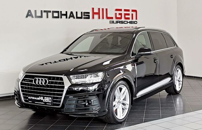 Schwarz Gebraucht 2019 Audi Q7 S-Line SUV | 49.950 € (Fairer Preis) - Bild 1/4