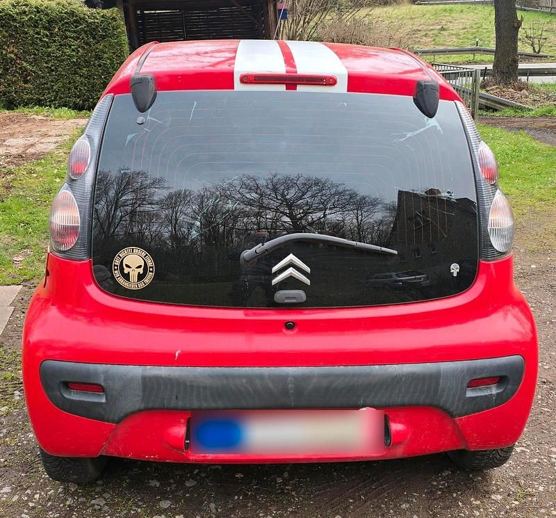 Gebraucht Citroën C1 68 PS (50 kW) 2008 Rot Kleinwagen
