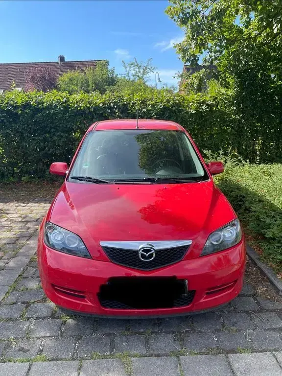 Gebraucht Mazda 2 Exclusive 80 PS (58 kW) 2007 Rot Kleinwagen