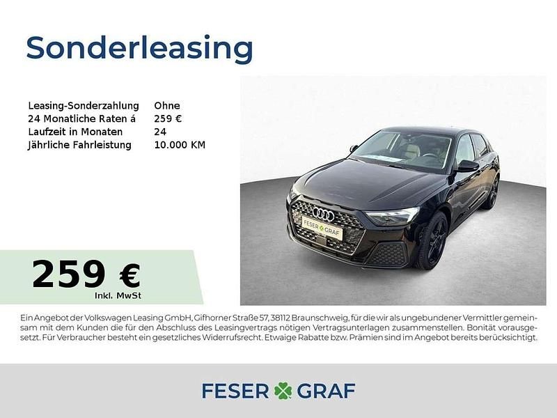 Mythosschwarz metallic Neu 2025 Audi A1 Kleinwagen | 25.490 € (Superpreis) - Bild 1/4