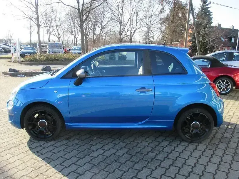 Używany Fiat 500 S 69 KM (50 kW) 2016 Niebieski Hatchback
