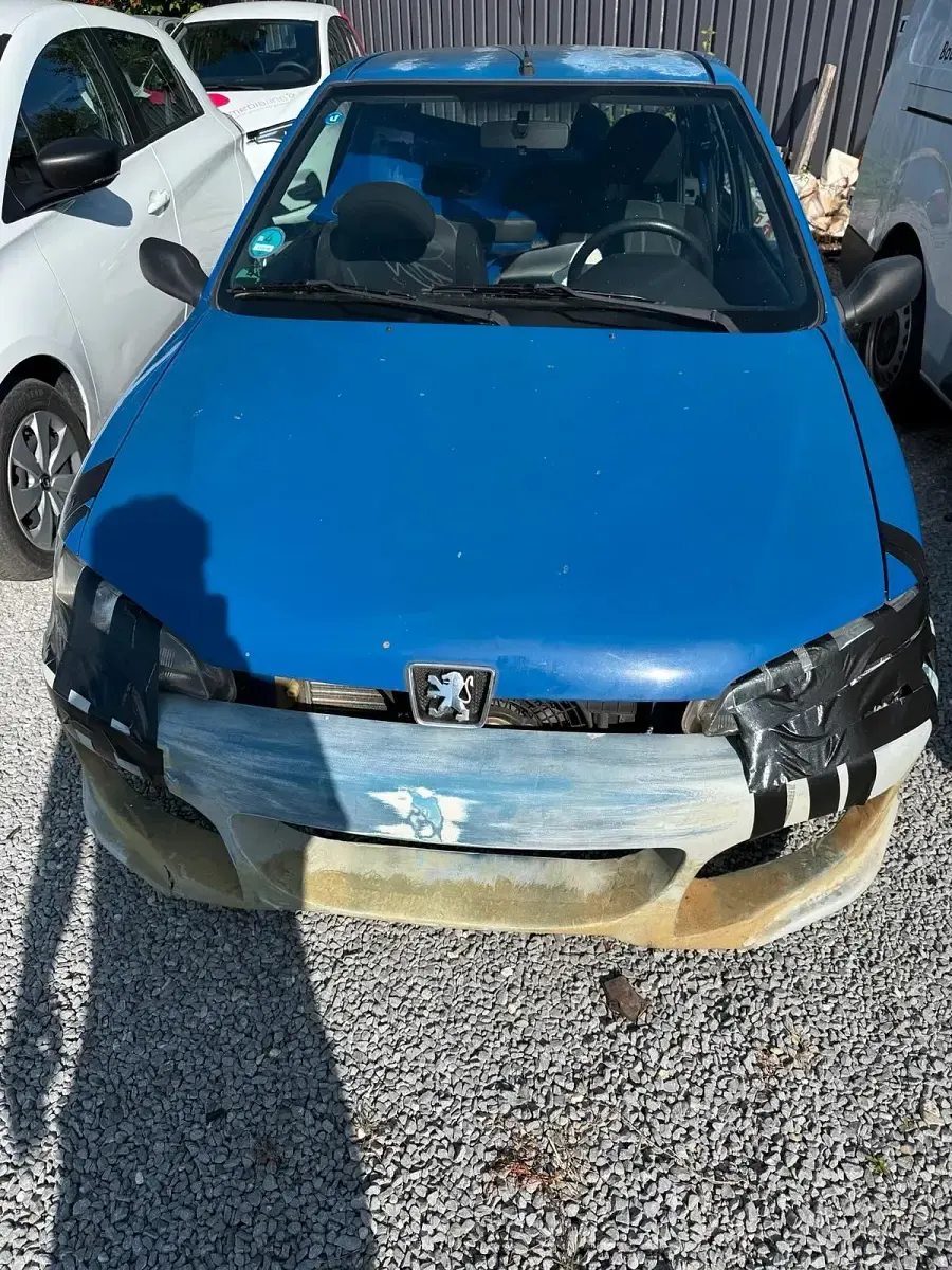 Gebraucht Peugeot 106 60 PS (44 kW) 2002 Blau Kleinwagen