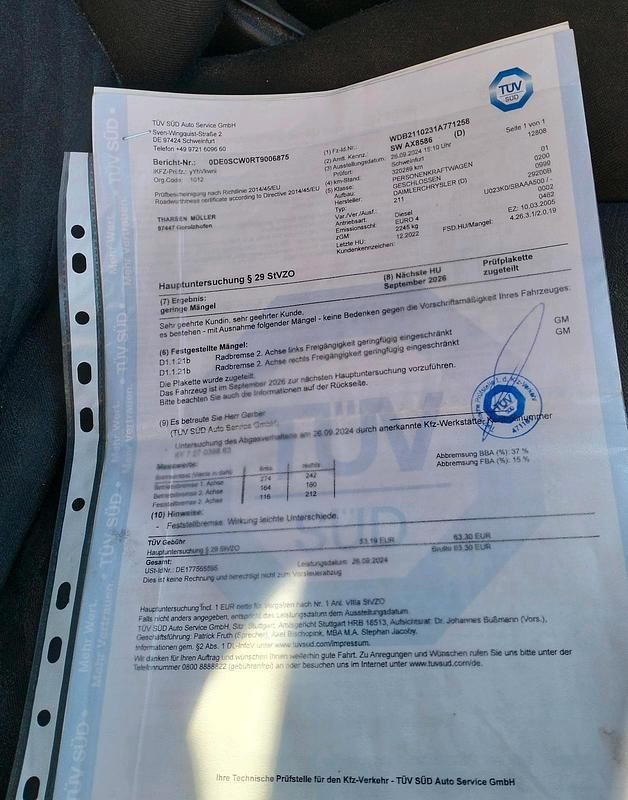 Gebraucht Mercedes E280 177 PS (130 kW) 2005 Silber Limousine