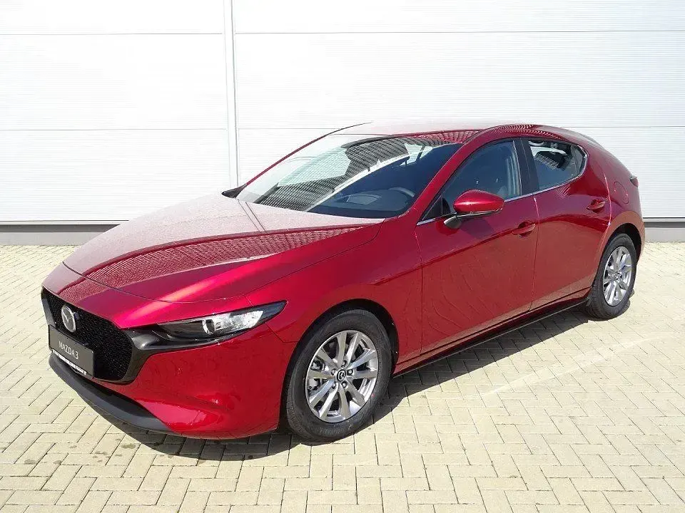 Neu Mazda 3 Prime-Line 140 PS (102 kW) 2026 Rot Limousine