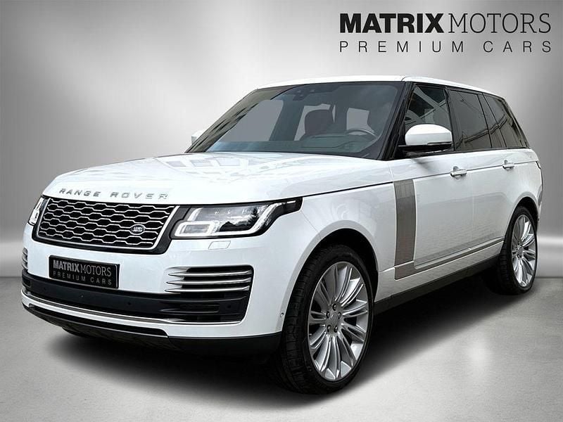 Weiß Gebraucht 2019 Land Rover Range Rover Autobiography SUV | 52.850 € (Superpreis) - Bild 1/4