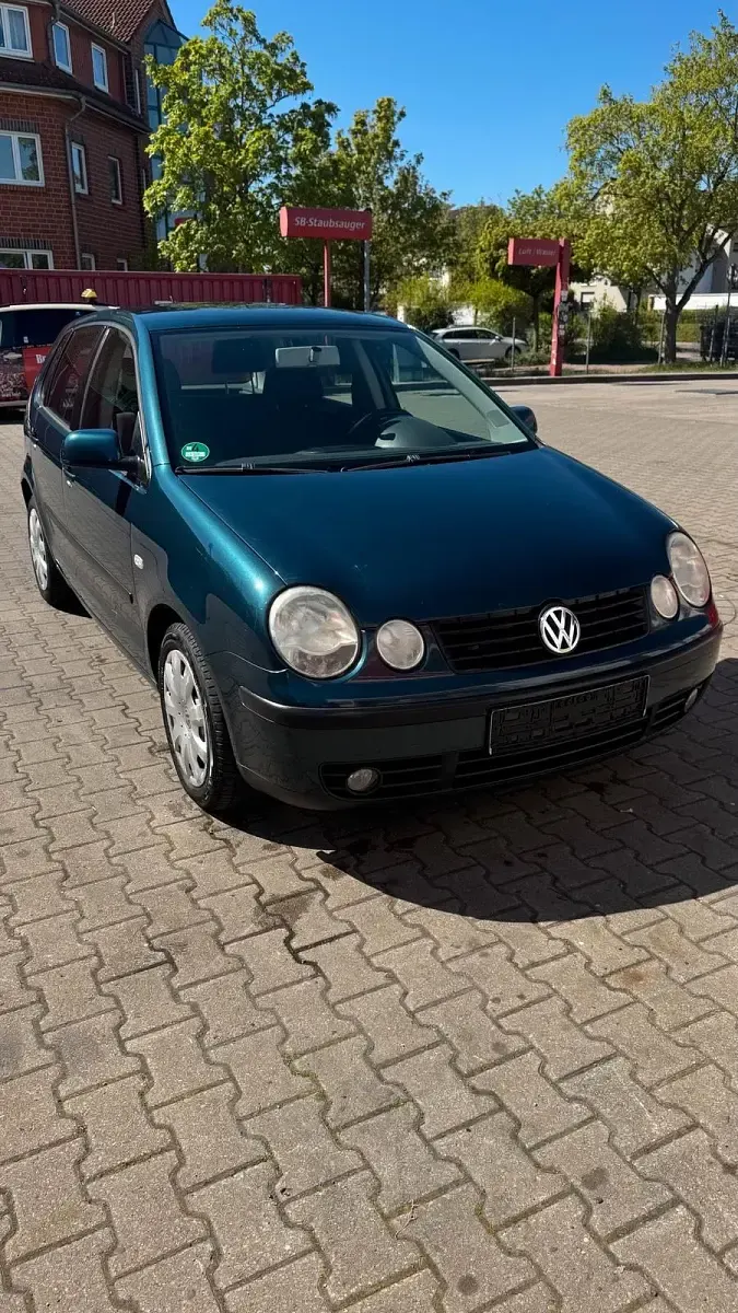 Gebraucht VW Polo 64 PS (47 kW) 2002 Grün Kleinwagen
