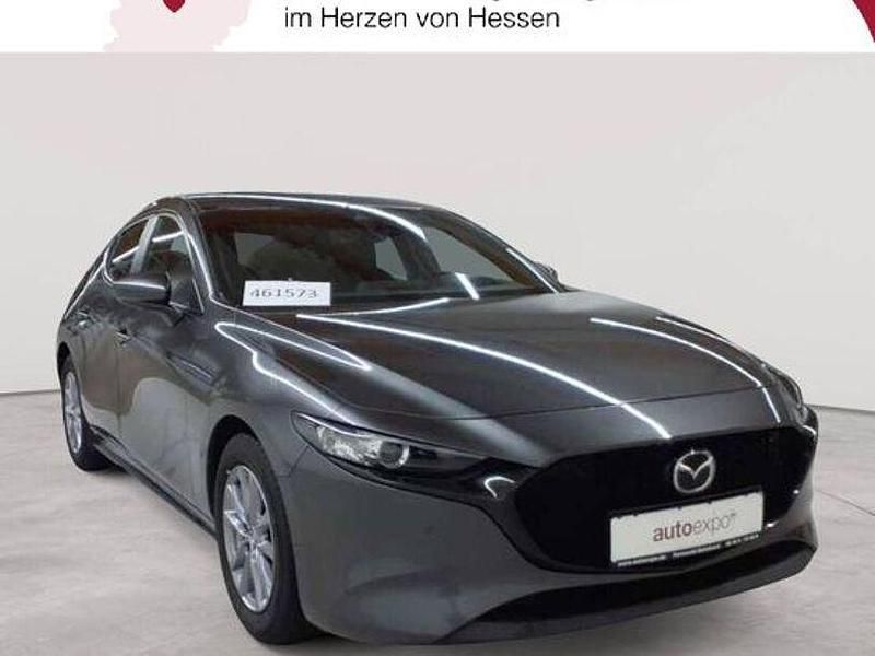 Matrixgrau metallic Gebraucht 2021 Mazda 3 Selection Limousine | 13.790 € - Bild 1/4