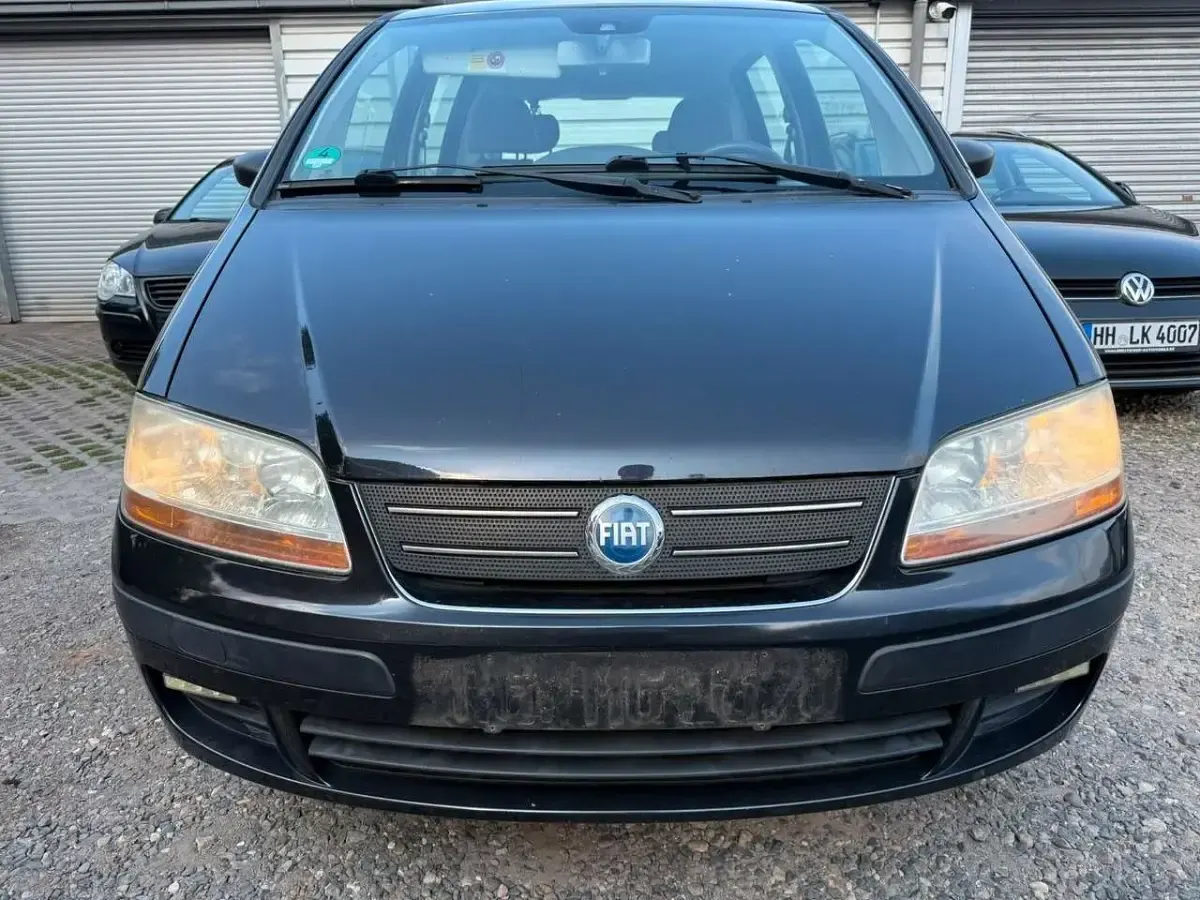 Gebraucht Fiat Idea Active 80 PS (58 kW) 2004 Blau Van / Kleinbus