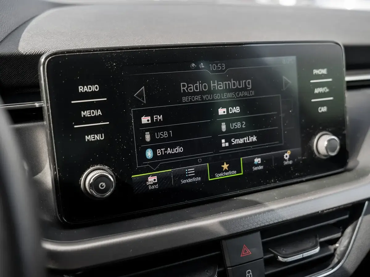 Gebraucht Skoda Scala Clever 110 PS (80 kW) 2021 Grau Kleinwagen