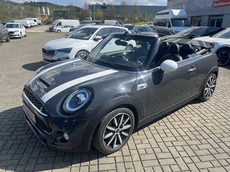 Silber/grau (metallic) Gebraucht 2018 Mini Cooper S Cabriolet Cabrio | 20.990 € (Guter Preis) - Bild 1/4