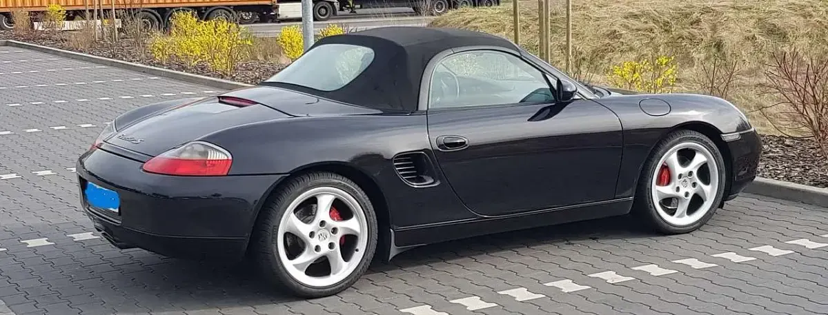 Gebraucht Porsche Boxster S 252 PS (185 kW) 2002 Schwarz Cabrio