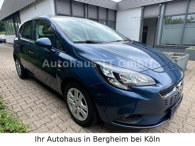 Gebraucht Opel Corsa drive 95 PS (69 kW) 2016 Blau Kleinwagen