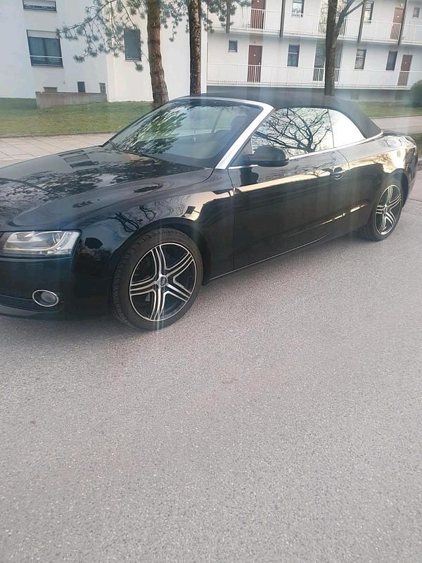 Schwarz Gebraucht 2009 Audi A5 Cabriolet Cabrio | 7.300 € (Guter Preis) - Bild 1/4