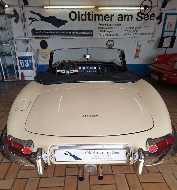Gebraucht Jaguar E-Type S 269 PS (197 kW) 1963 Weiß Cabrio