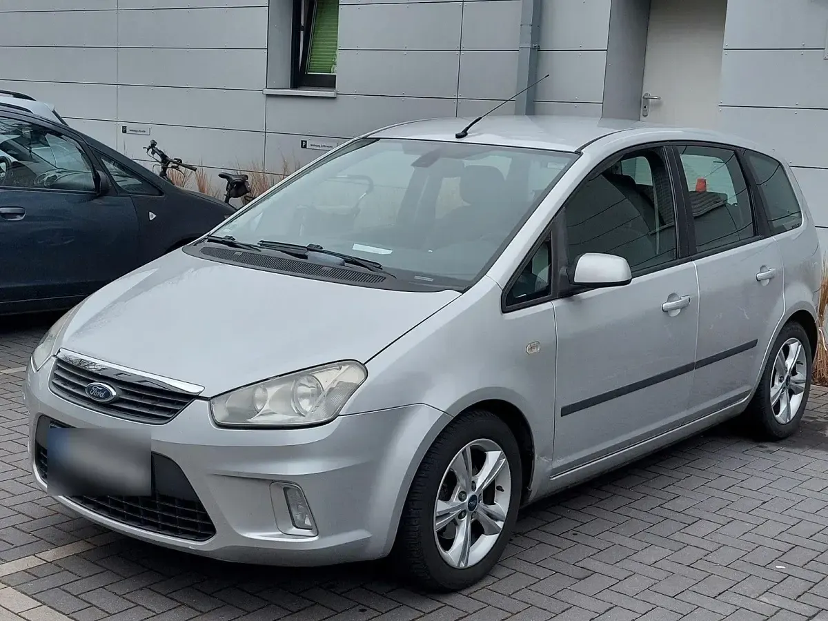 Gebraucht Ford C-MAX Style 109 PS (80 kW) 2008 Silber Van / Kleinbus