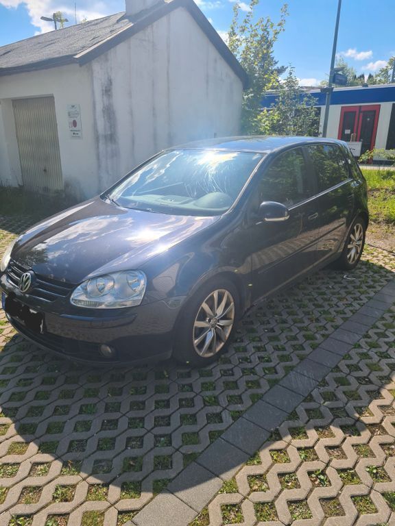 Schwarz Gebraucht 2007 VW Golf V Limousine | 1.000 € (Superpreis) - Bild 1/4