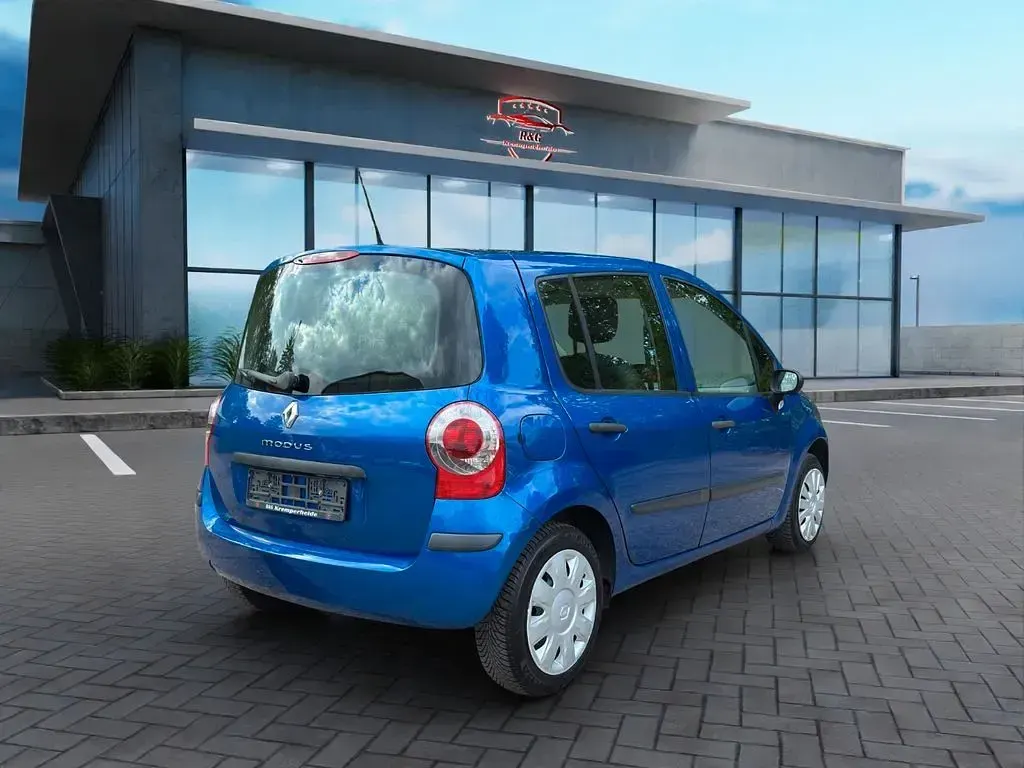 Gebraucht Renault Modus Authentique 75 PS (55 kW) 2006 Blau Van / Kleinbus