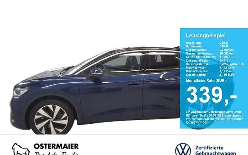 Blue dusk metallic Gebraucht 2025 VW ID.5 Pro SUV | 41.485 € - Bild 1/4