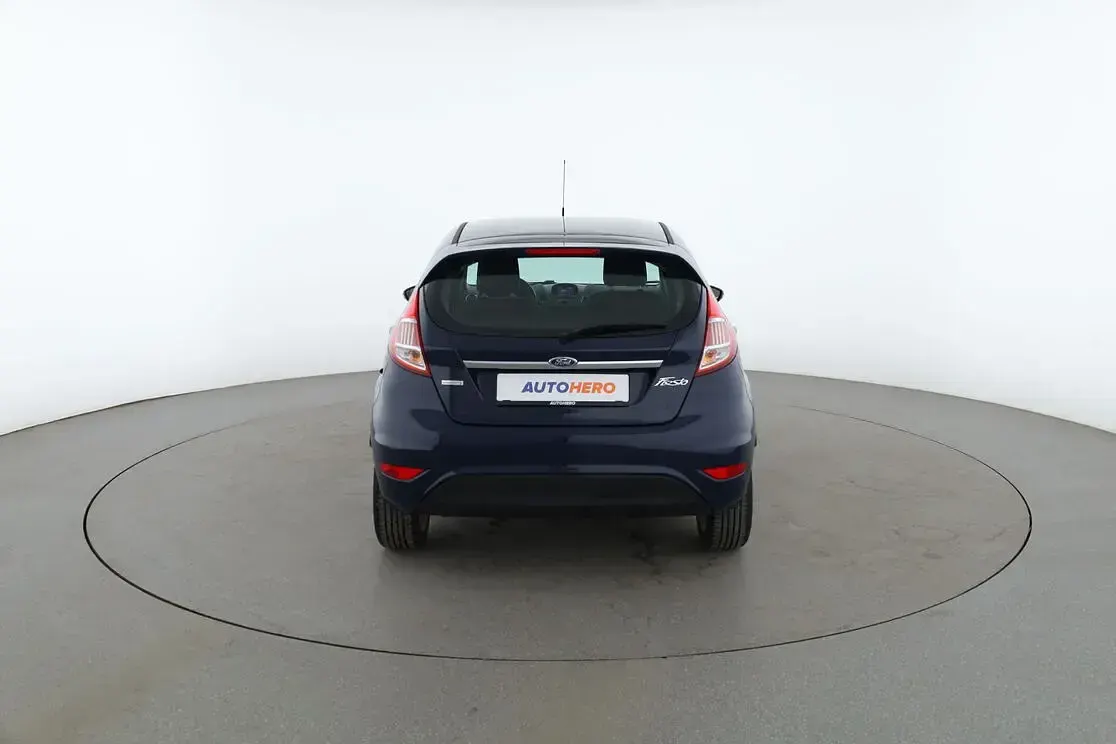 Gebraucht Ford Fiesta Titanium 125 PS (91 kW) 2017 Blau Kleinwagen