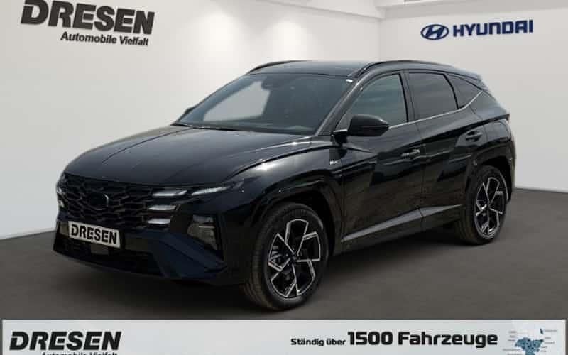 Schwarz Gebraucht 2025 Hyundai Tucson N Line SUV | 44.190 € (Fairer Preis) - Bild 1/4