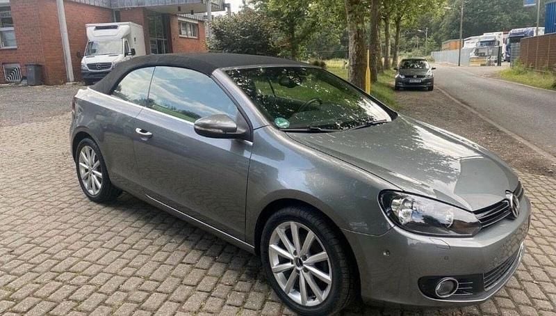 Grau Gebraucht 2015 VW Golf Cabriolet LOUNGE Cabrio | 9.200 € (Fairer Preis) - Bild 1/4