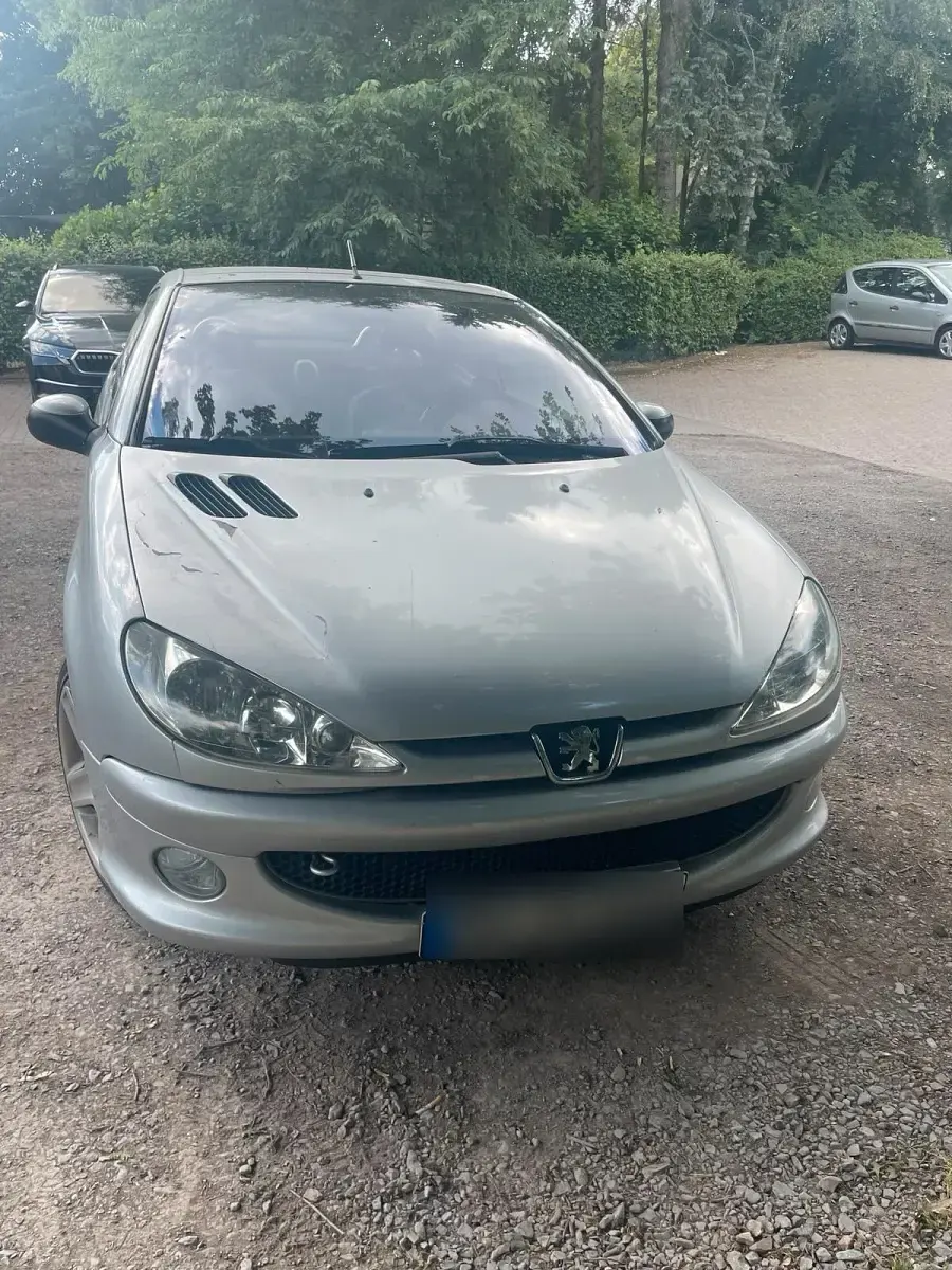 Gebraucht Peugeot 206 109 PS (80 kW) 2005 Silber Cabrio