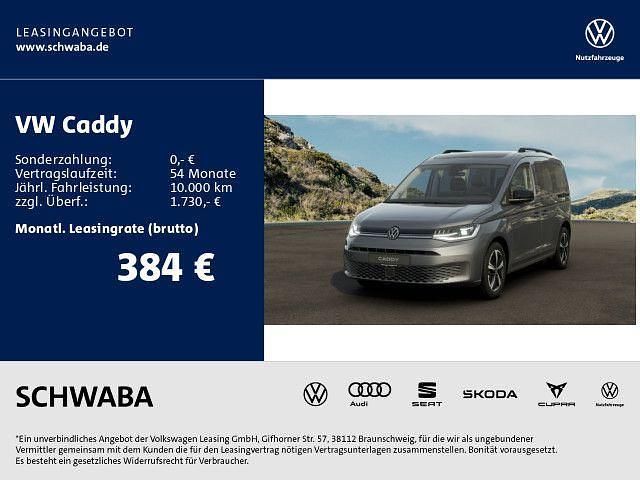 Grau Neu 2025 VW Caddy Dark Label Van / Kleinbus | 38.730 € (Etwas zu teuer) - Bild 1/4
