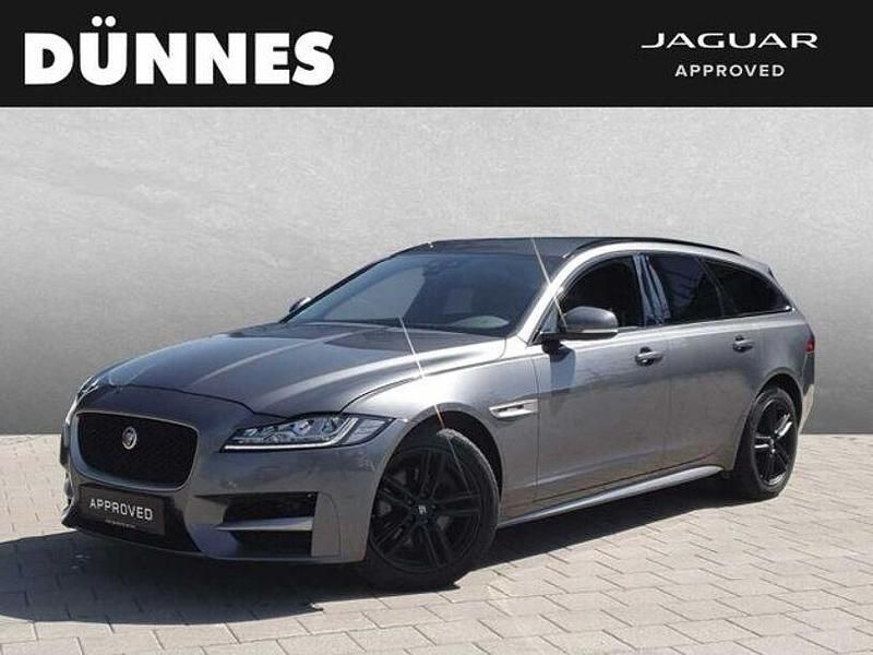Grau Gebraucht 2019 Jaguar XF R-Sport Limousine | 26.990 € (Teuer) - Bild 1/4
