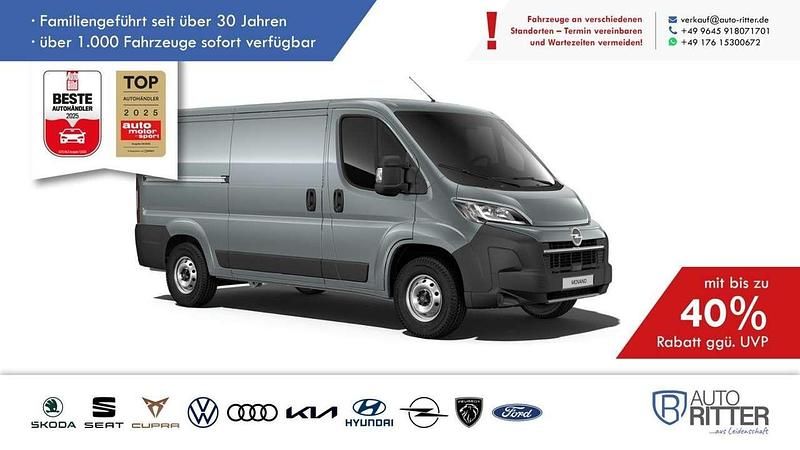 Thunder grau/grau Neu 2025 Opel Movano Van | 34.790 € (Etwas zu teuer) - Bild 1/3