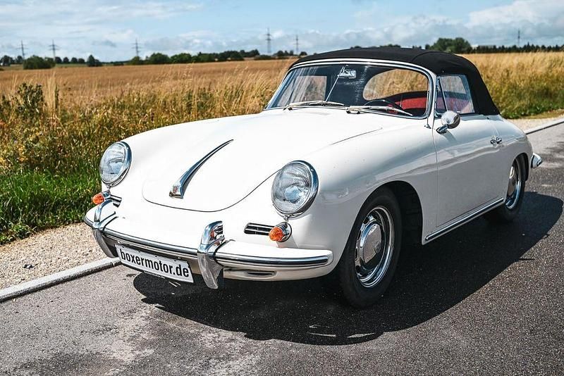 Weiß Gebraucht 1964 Porsche 356 Cabrio | 187.500 € - Bild 1/4