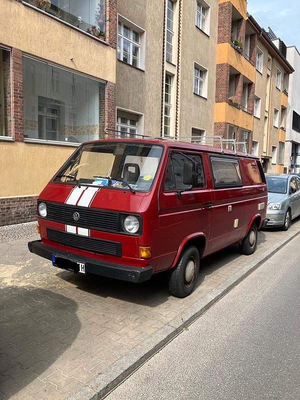 Rot Gebraucht 1986 VW T3 Van | 7.900 € - Bild 1/4
