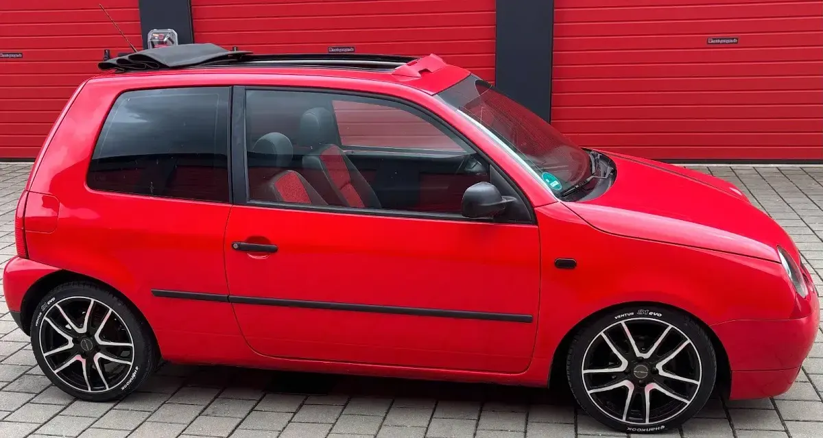 Brugt VW Lupo 50 HK (36 kW) 1999 Rød Hatchback