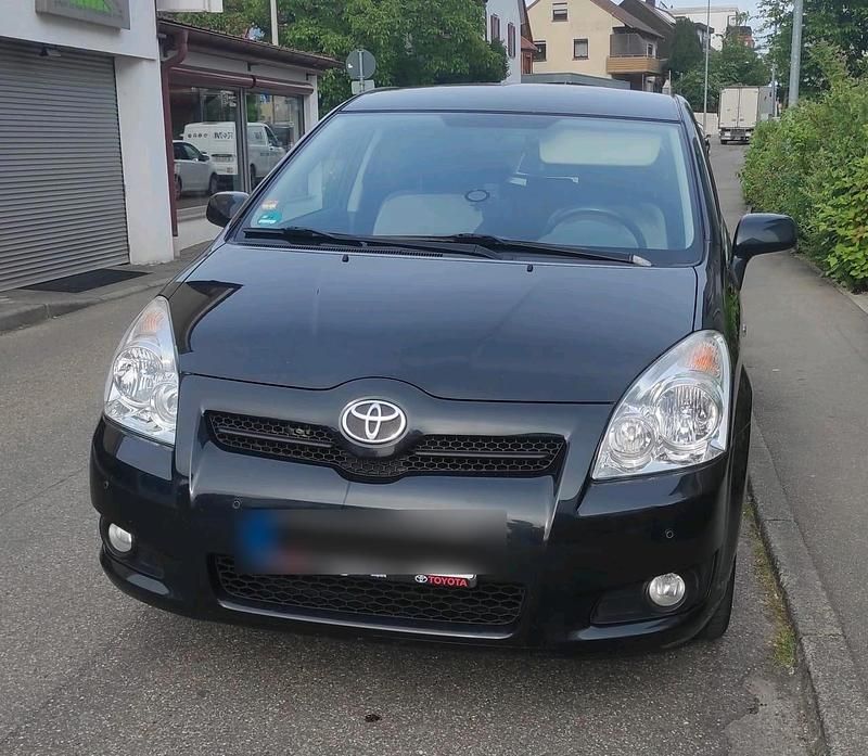 Gebraucht Toyota Corolla Verso 2008 Schwarz Van / Kleinbus