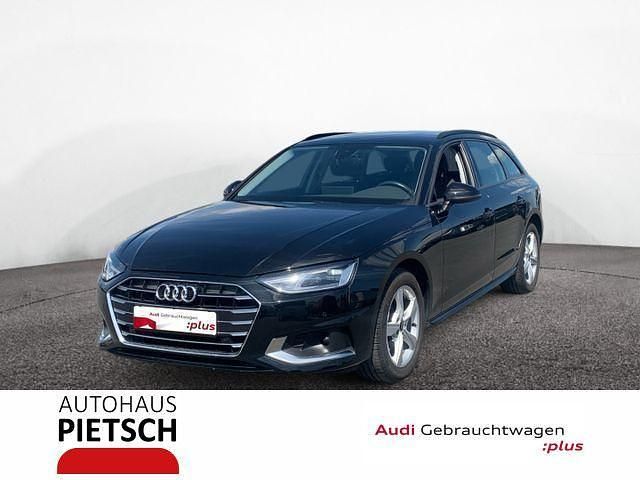 Mythosschwarz metallic Gebraucht 2021 Audi A4 Advanced Kombi | 23.690 € (Fairer Preis) - Bild 1/4