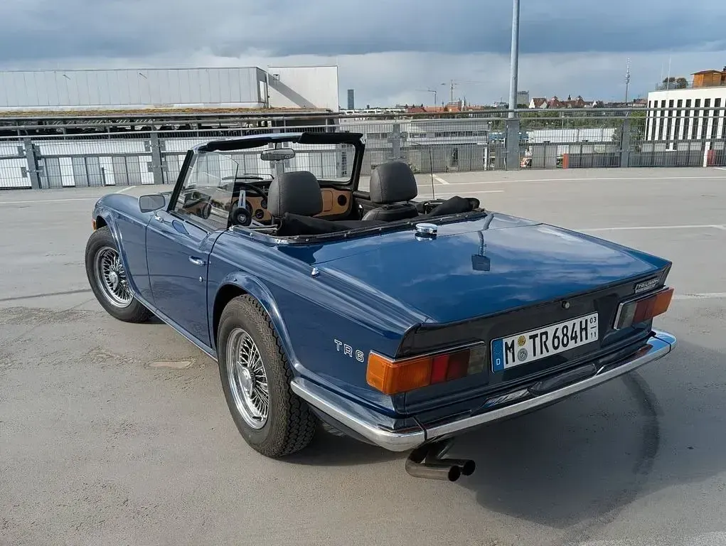 Gebraucht Triumph TR6 143 PS (105 kW) 1971 Blau Cabrio