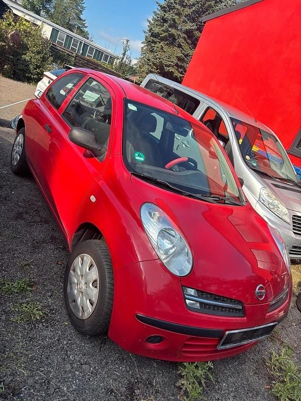Rot Gebraucht 2006 Nissan Micra Kleinwagen | 600 € (Fairer Preis) - Bild 1/4