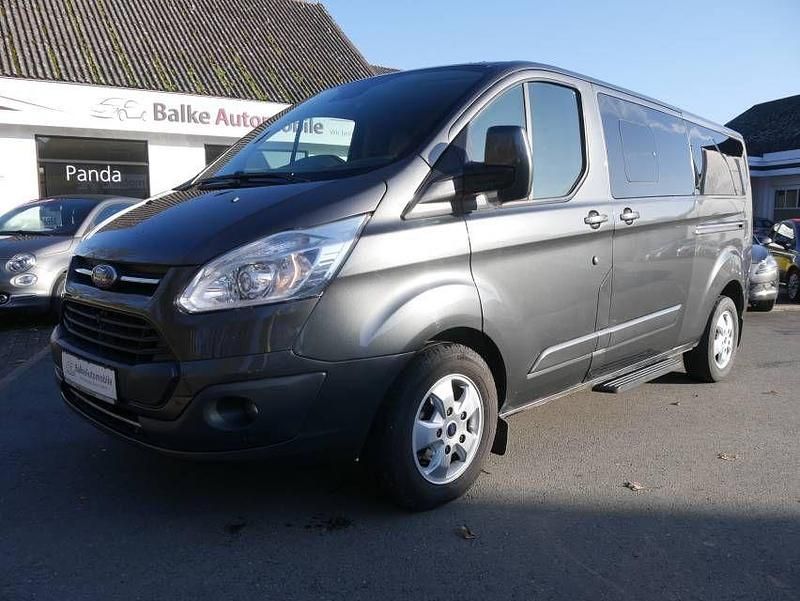 Magneticgrau (metal Gebraucht 2018 Ford Transit Custom Titanium Van / Kleinbus | 26.490 € - Bild 1/4